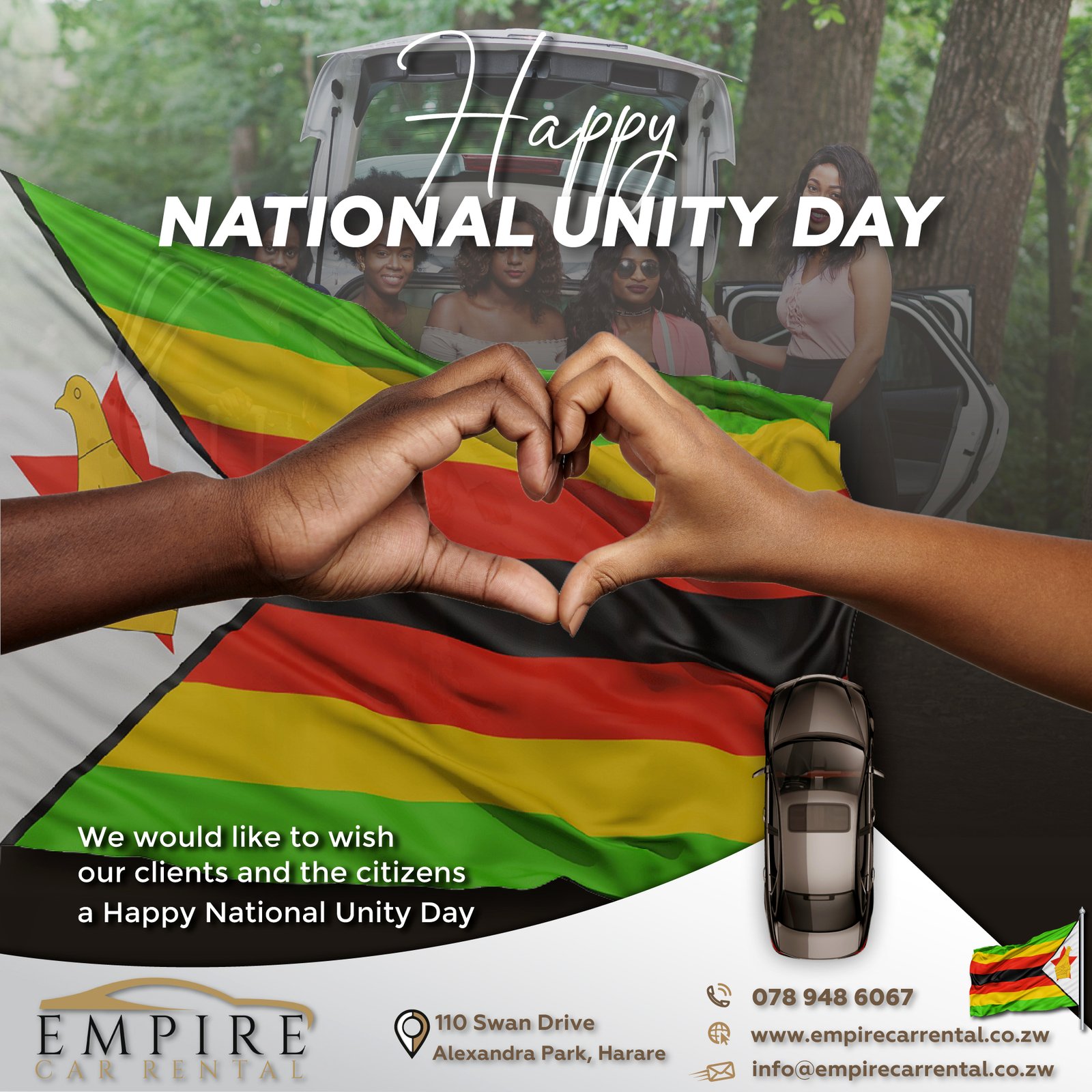 Empire-car-rental-Unity-day